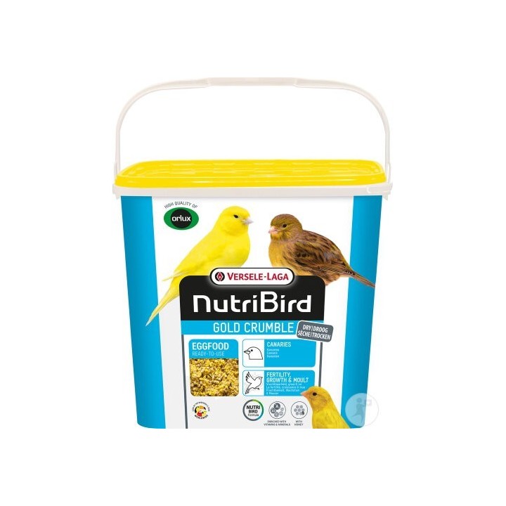 Pâtée aux œufs sèche canaris nutribird