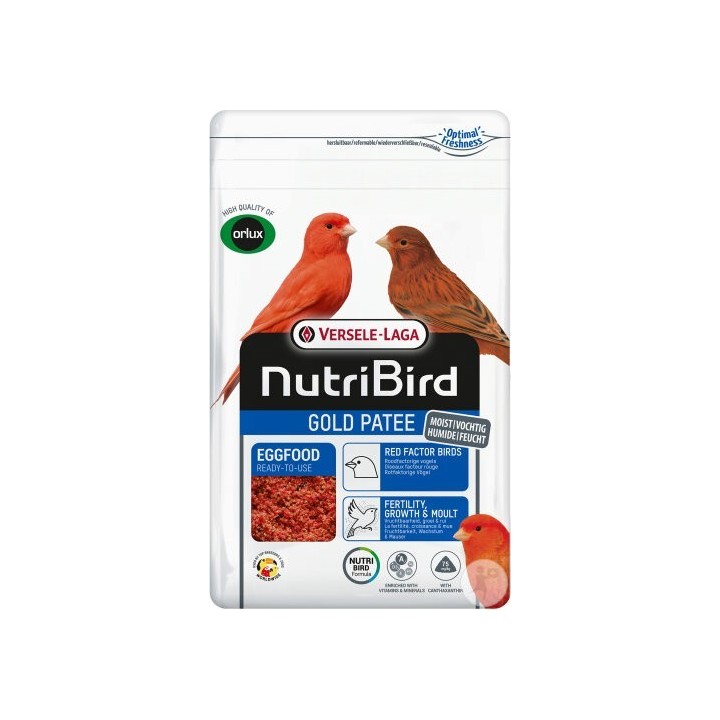 Golg pâtée rouge nutribird