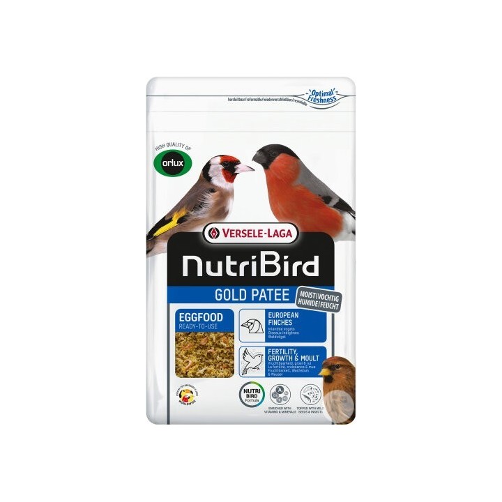 pâtée oiseaux indigènes nutribird gold