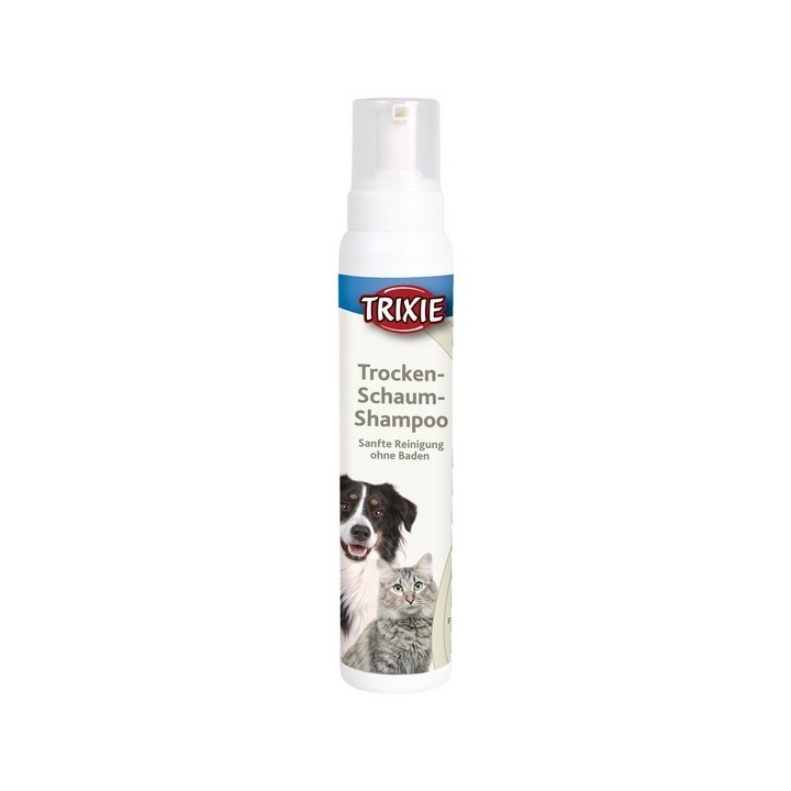 Shampoing sec moussant trexie