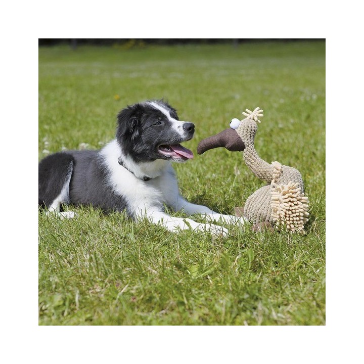 Vautour Gustav, tissu/peluche 24cm trixie