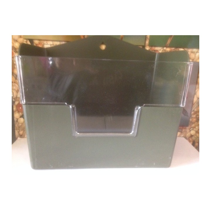Caisse anti projection de graine avec plexi (cajon)