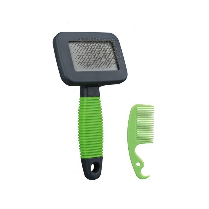 Brosse souple lapin et petit rongeur trixie