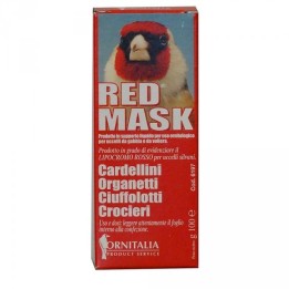 Red mask ornitalia