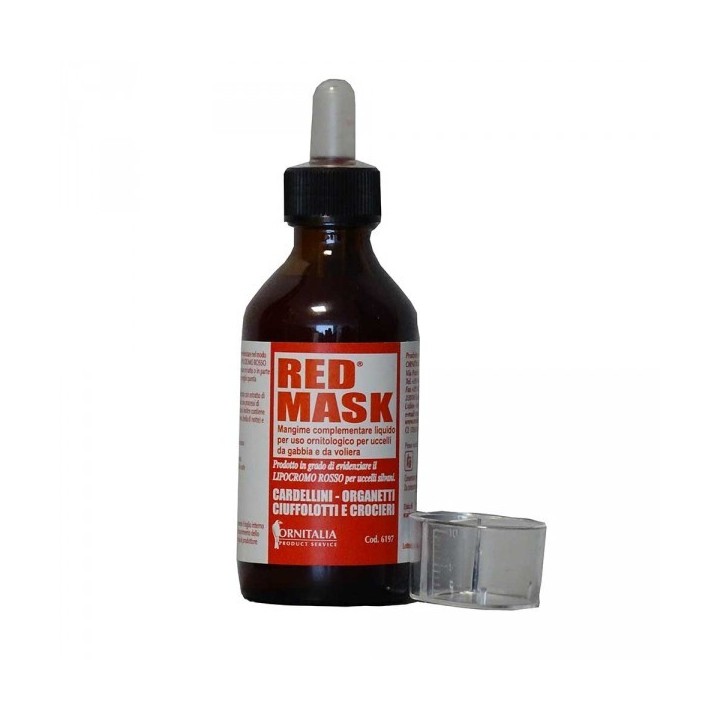 Red mask ornitalia