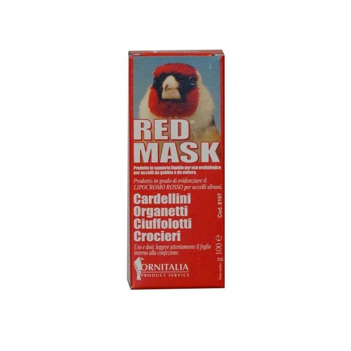 Red mask ornitalia