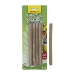 Couvre Perchoir Sablé pour Oiseaux - 4 pièces - pour Perchoir 10 mm