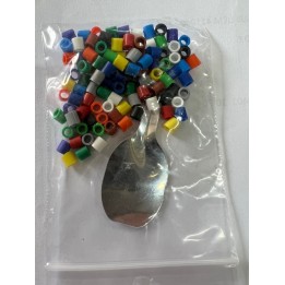 100 bagues plastique couleurs pour sexage oiseaux avec outil de montage 3.0mm