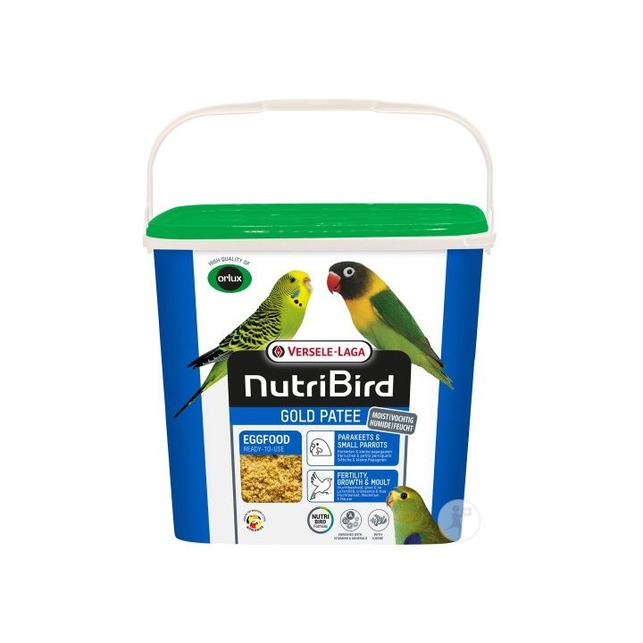 NutriBird Gold Patée Perruches et Petits Perroquets 5kg