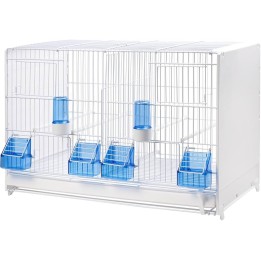 Cage d'élevage pliable 58x30x39h cm