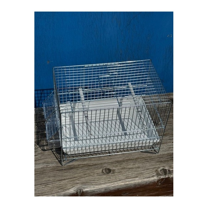 Cage de chant galvanisée